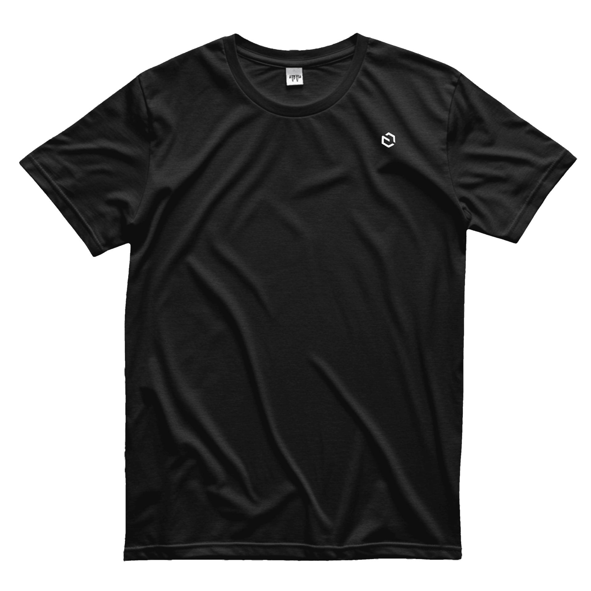 Black logo t-shirt product image
