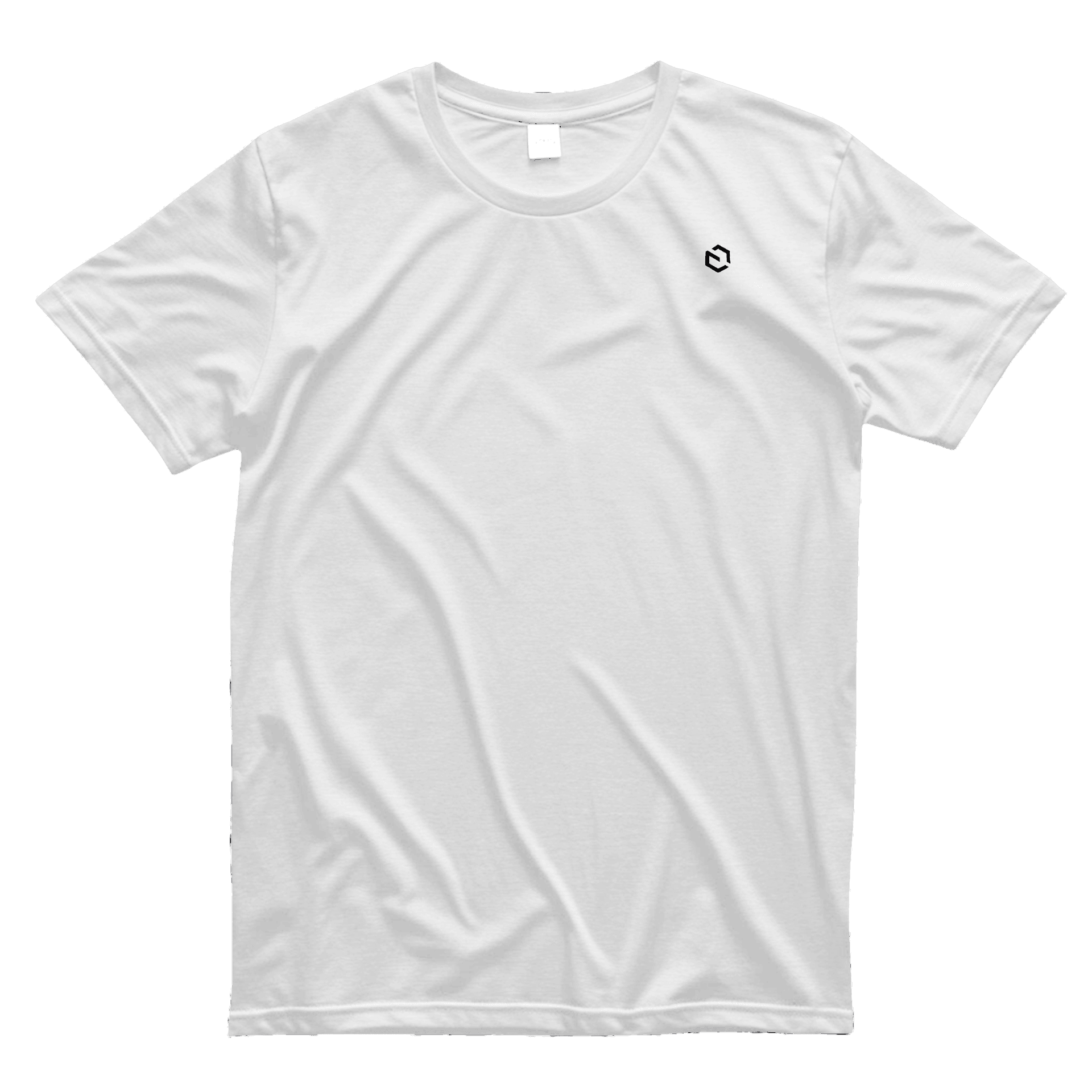 White logo t-shirt product image
